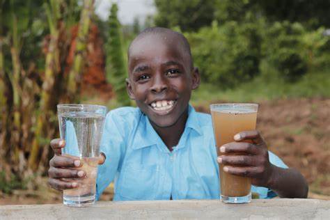 Drinking Safe water- saaf uganda